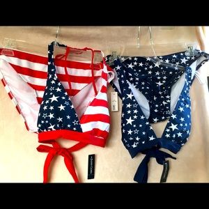 2 bikinis: Red, White & Blue/Stars & Stripes 🇺🇸